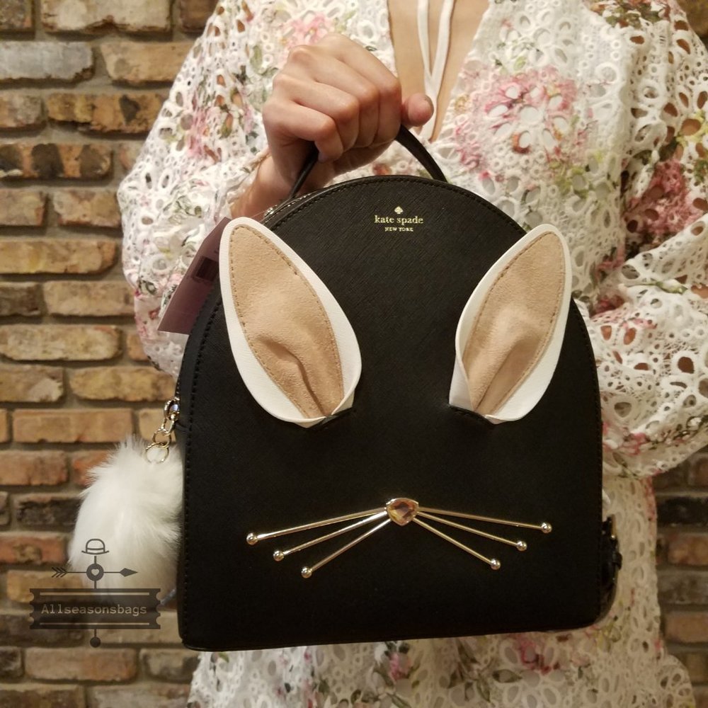 Kate spade sammi rabbit BACKPACK and bifold wallet - Picture 9 of 15